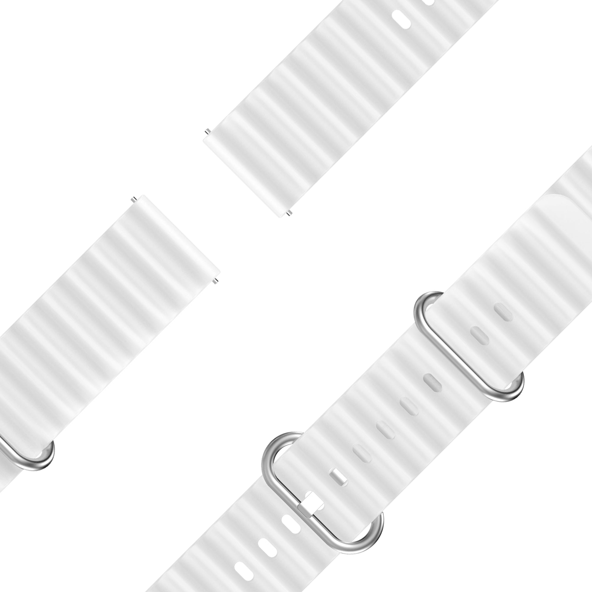 Bandz Garmin Approach S44 Ocean Strap 'Classic' (White)