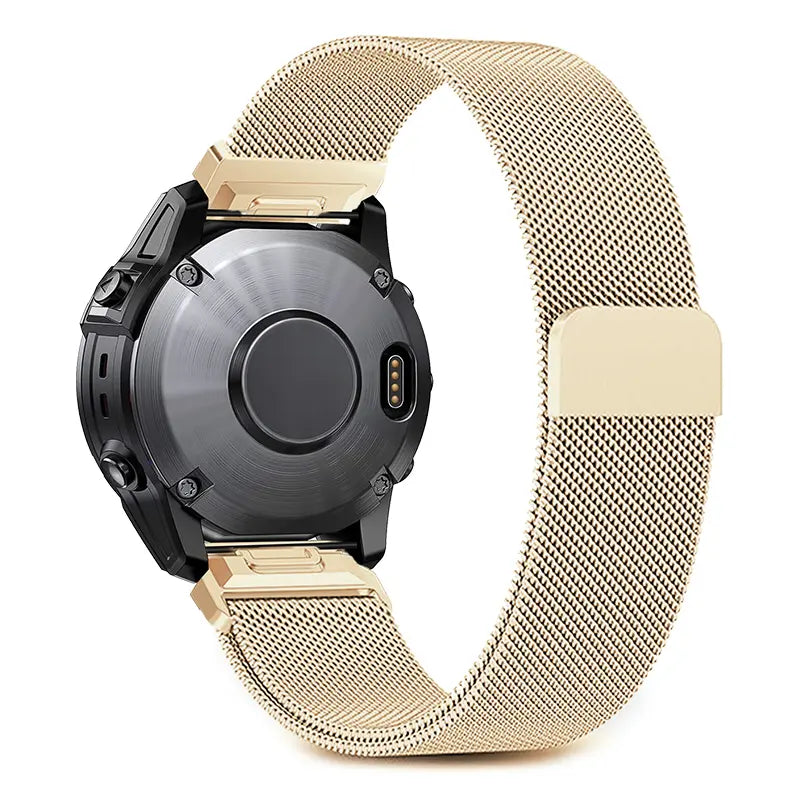 Garmin Instinct 2s Premium Milanese Strap (Champagne)