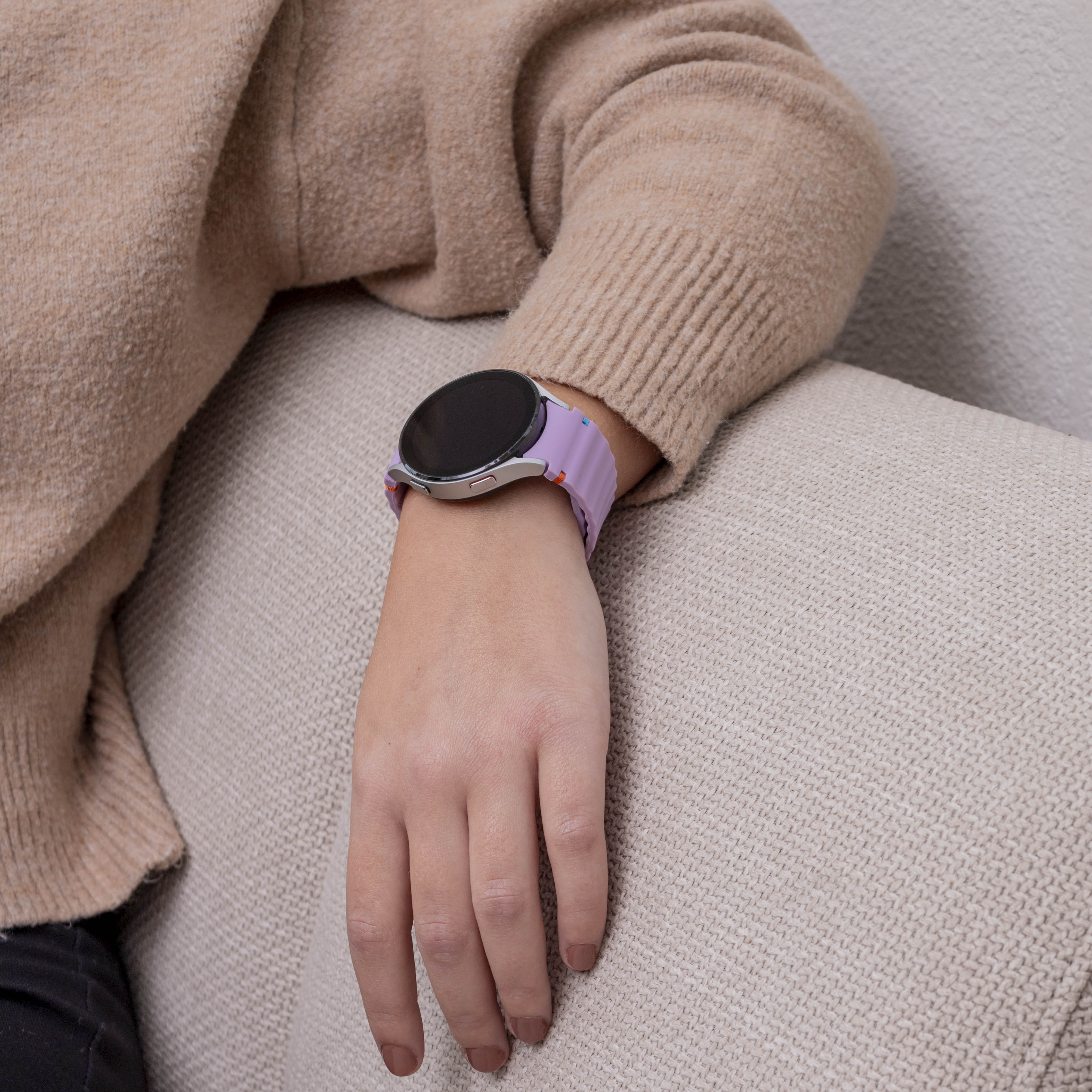 Samsung Galaxy Watch 7 - 40mm Wave Strap (Lavender)