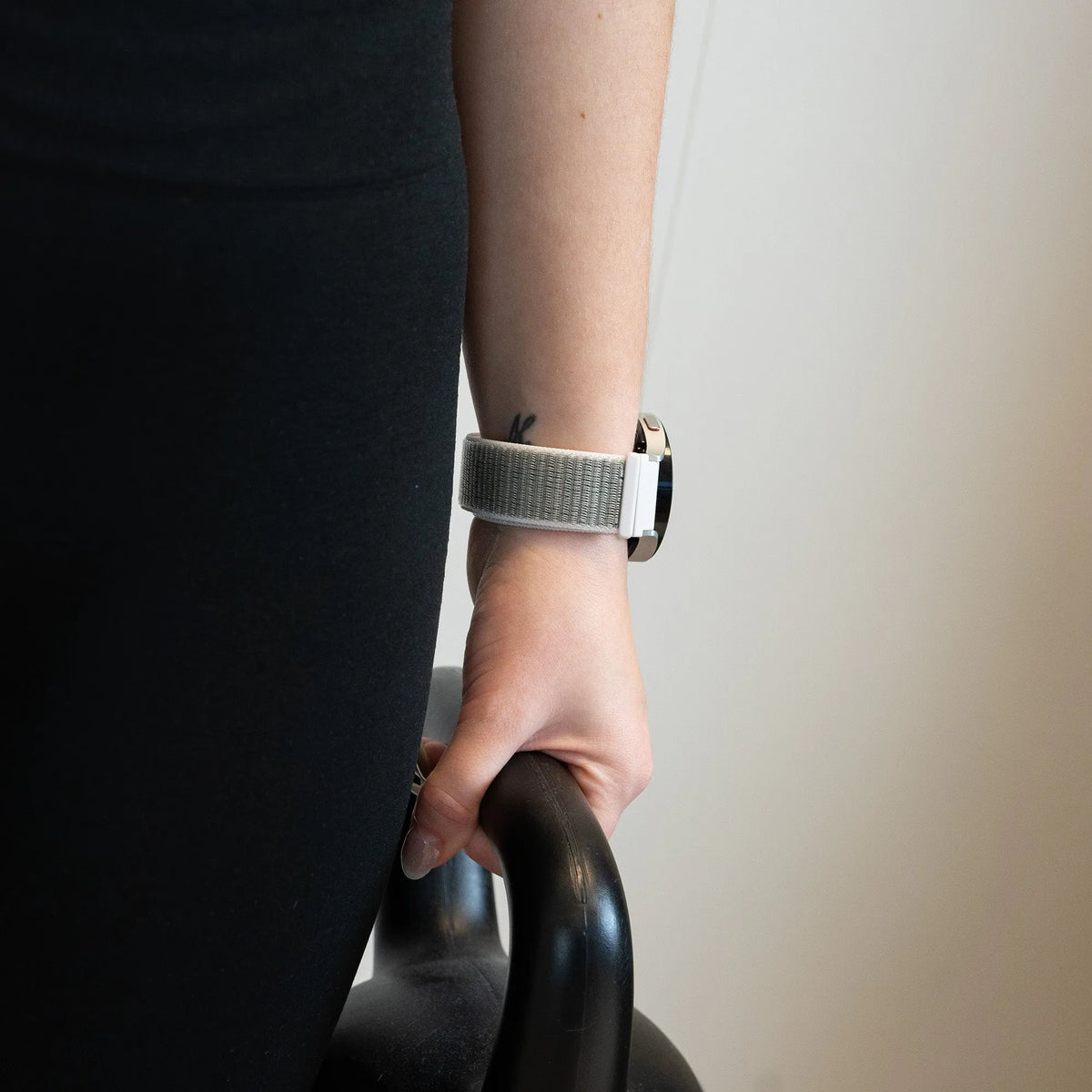 Nylon Loop Strap, grey, lifestyle photo