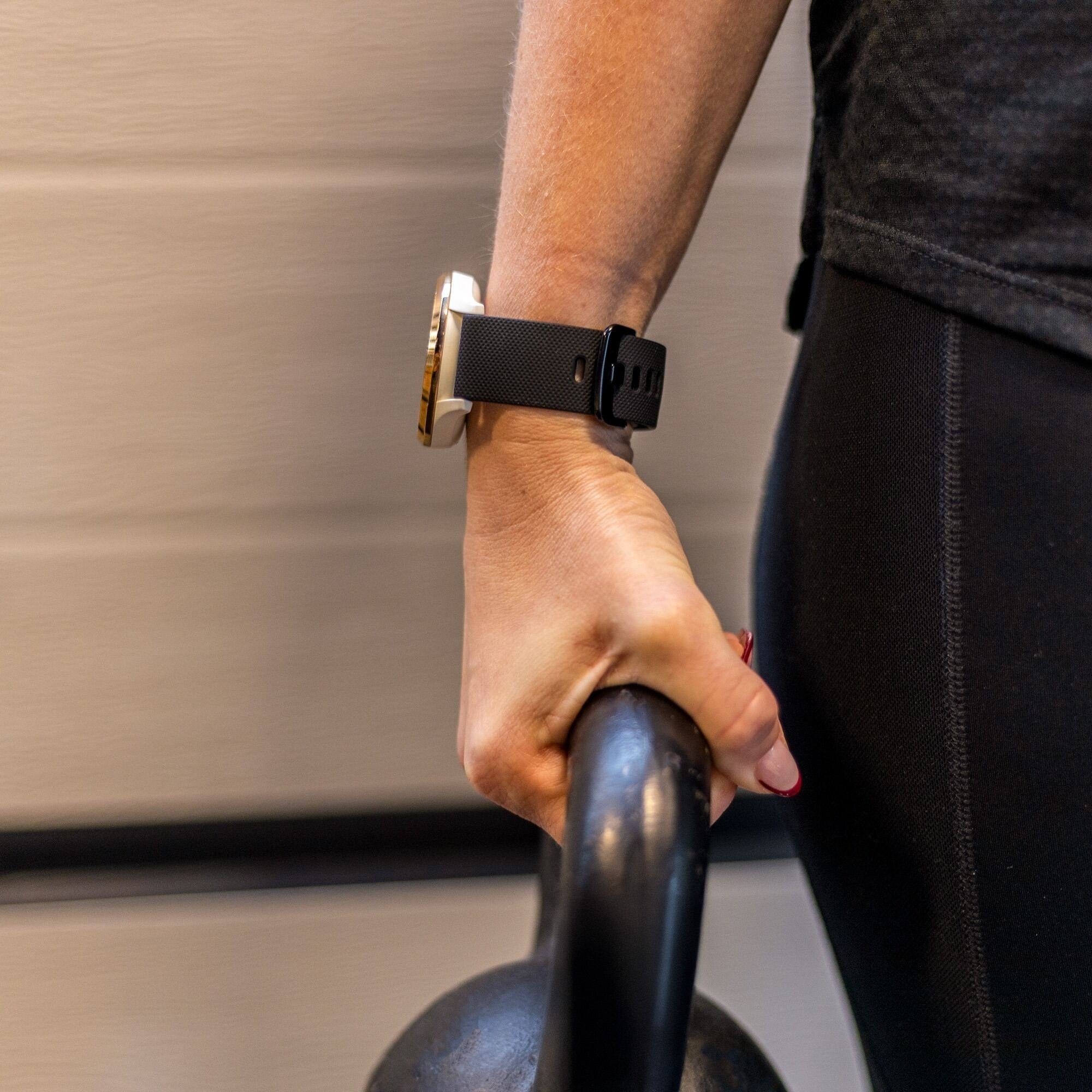 Samsung Gear Sport Premium Silicone Strap (Black)