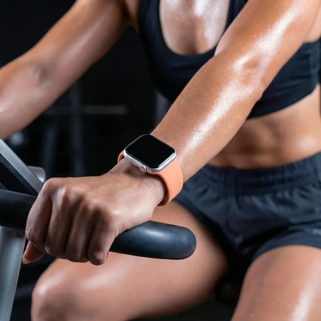 Apple Watch Silicone Strap (Peach) - 38/40/41mm