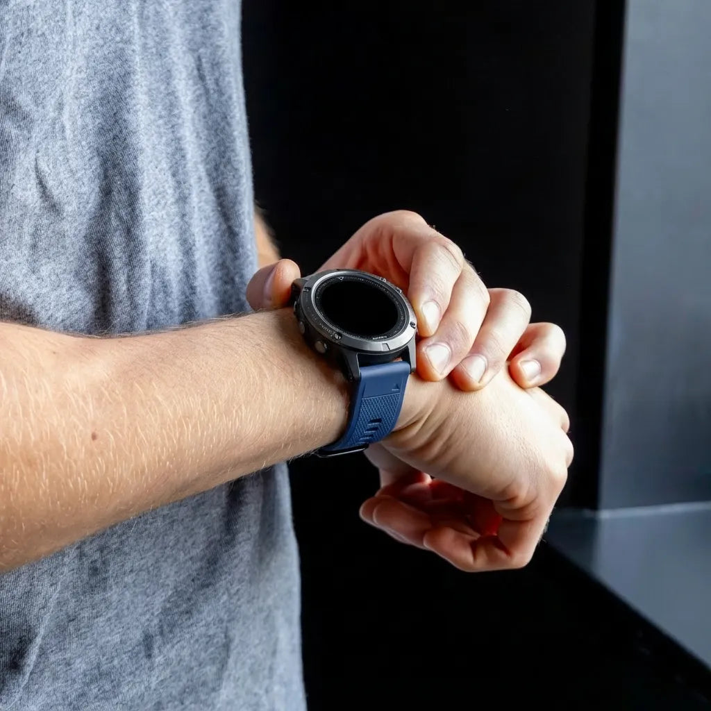 Garmin Descent G2 Silicone Strap (Dark Blue)