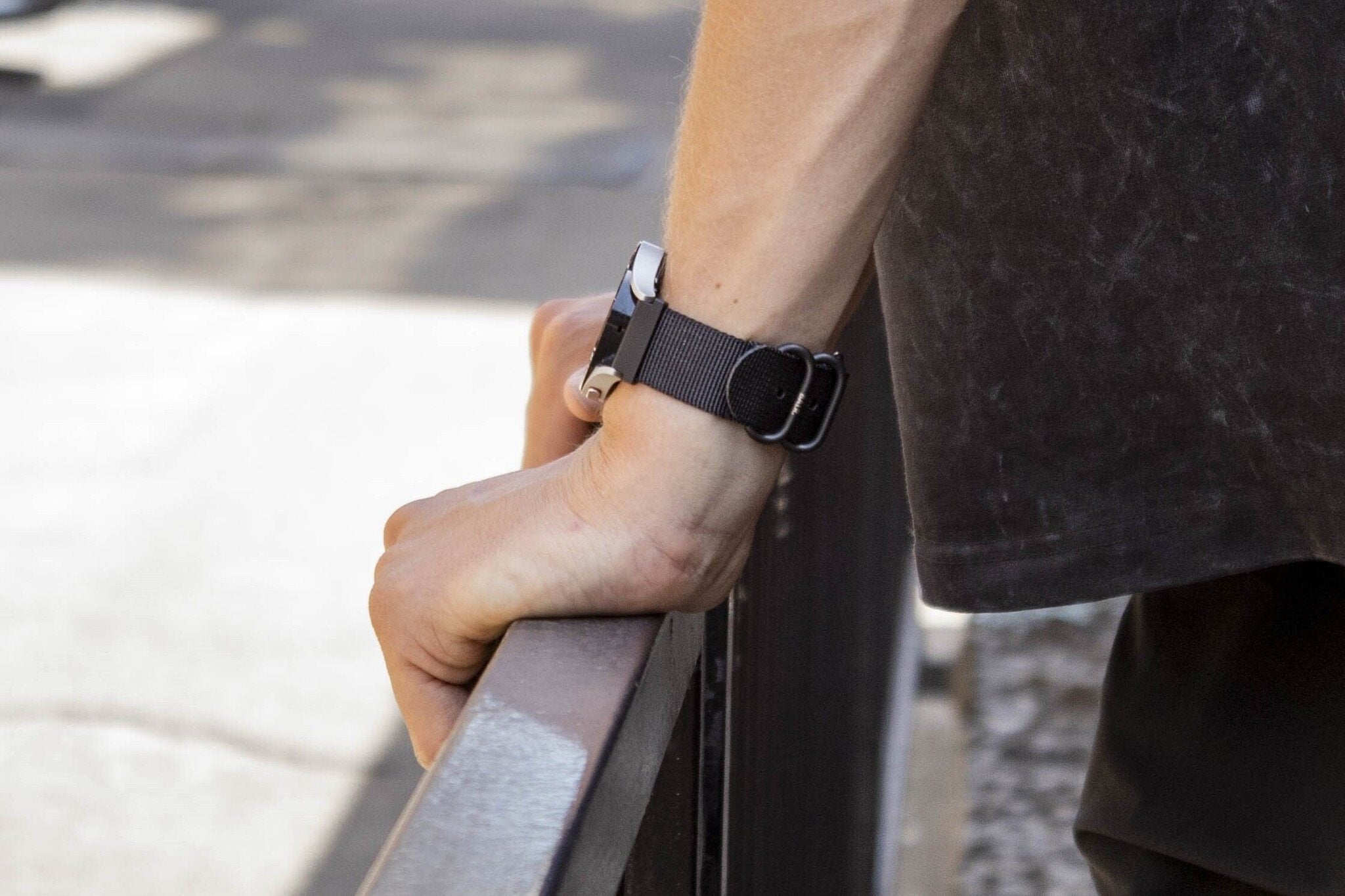 BALR Samsung Galaxy Watch 5 40mm Nylon Strap with Buckle (Black)