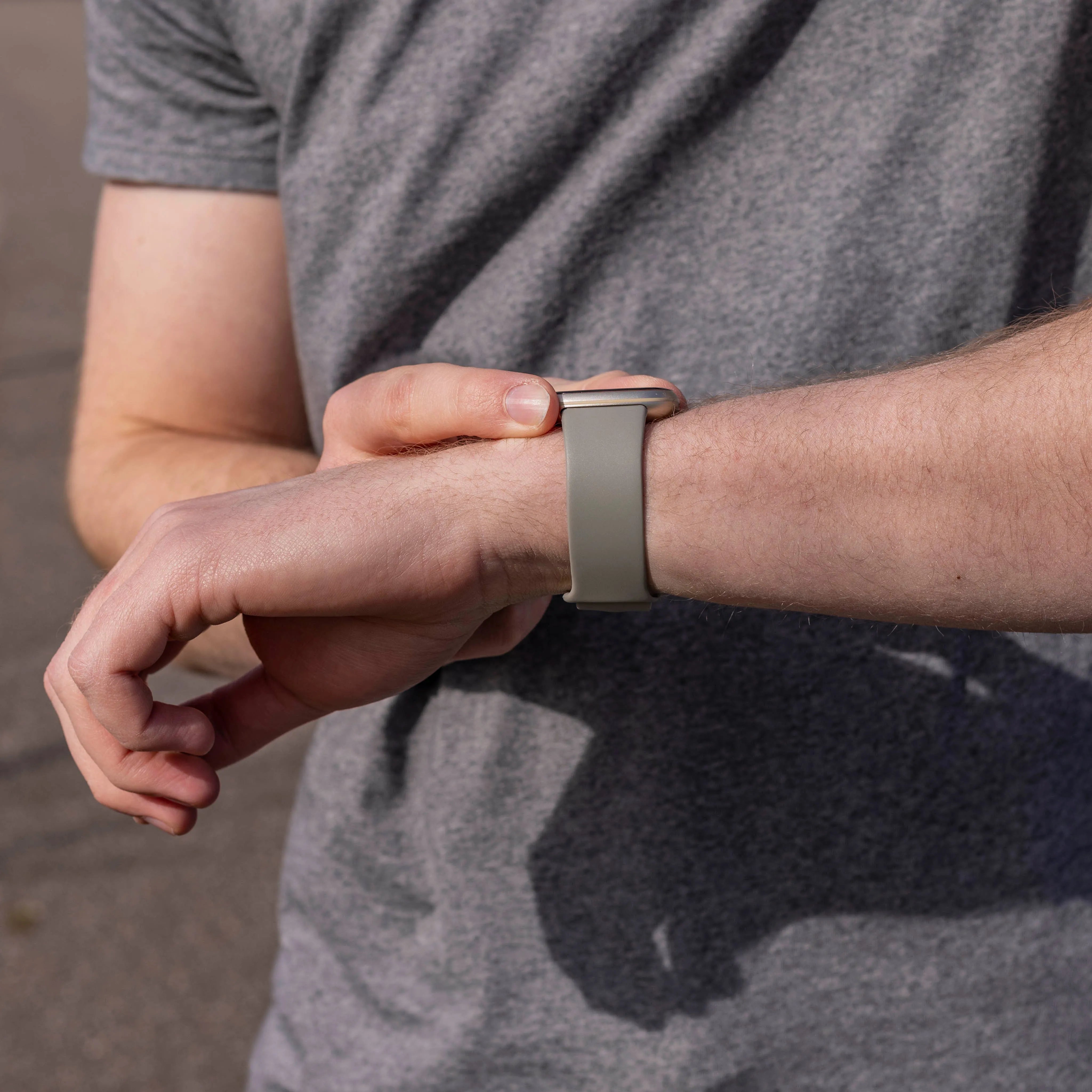Fitbit Sense Silicone Strap Classic (Grey)