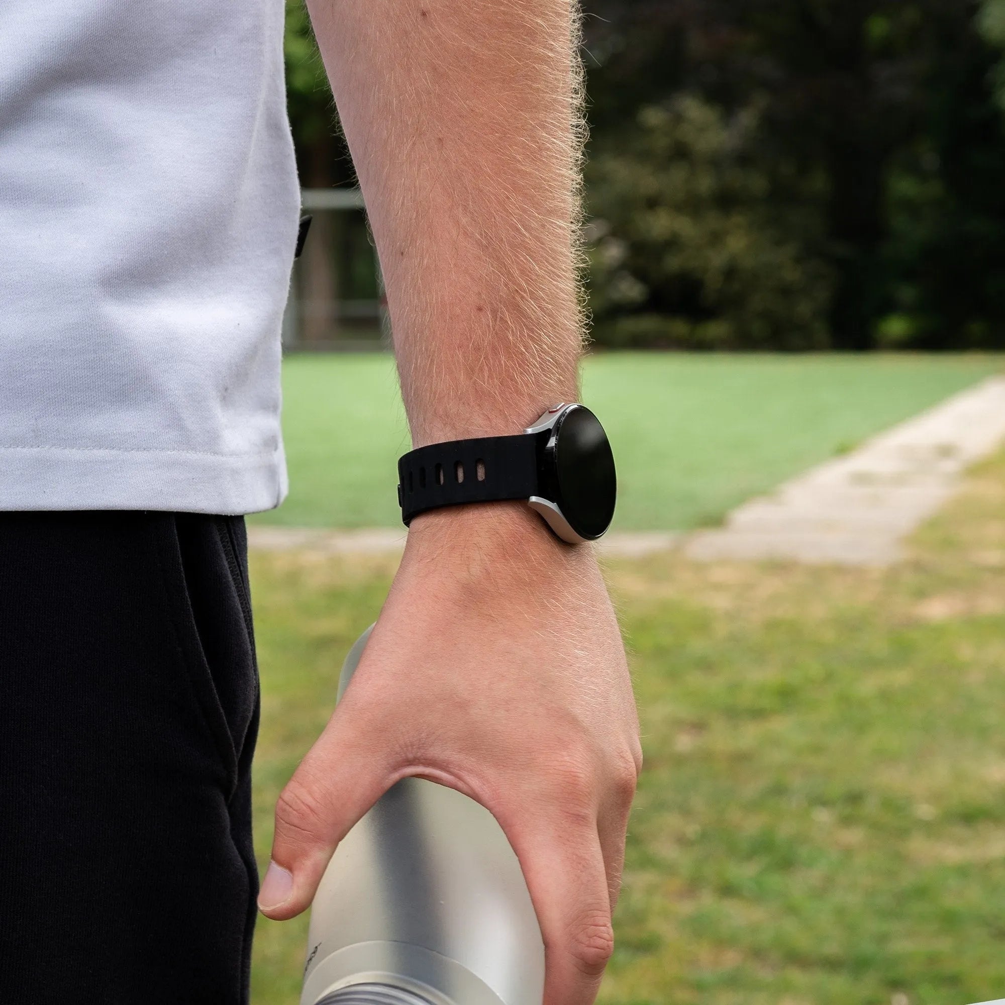 Coros Apex 42mm Outdoor Silicone Strap (Black)