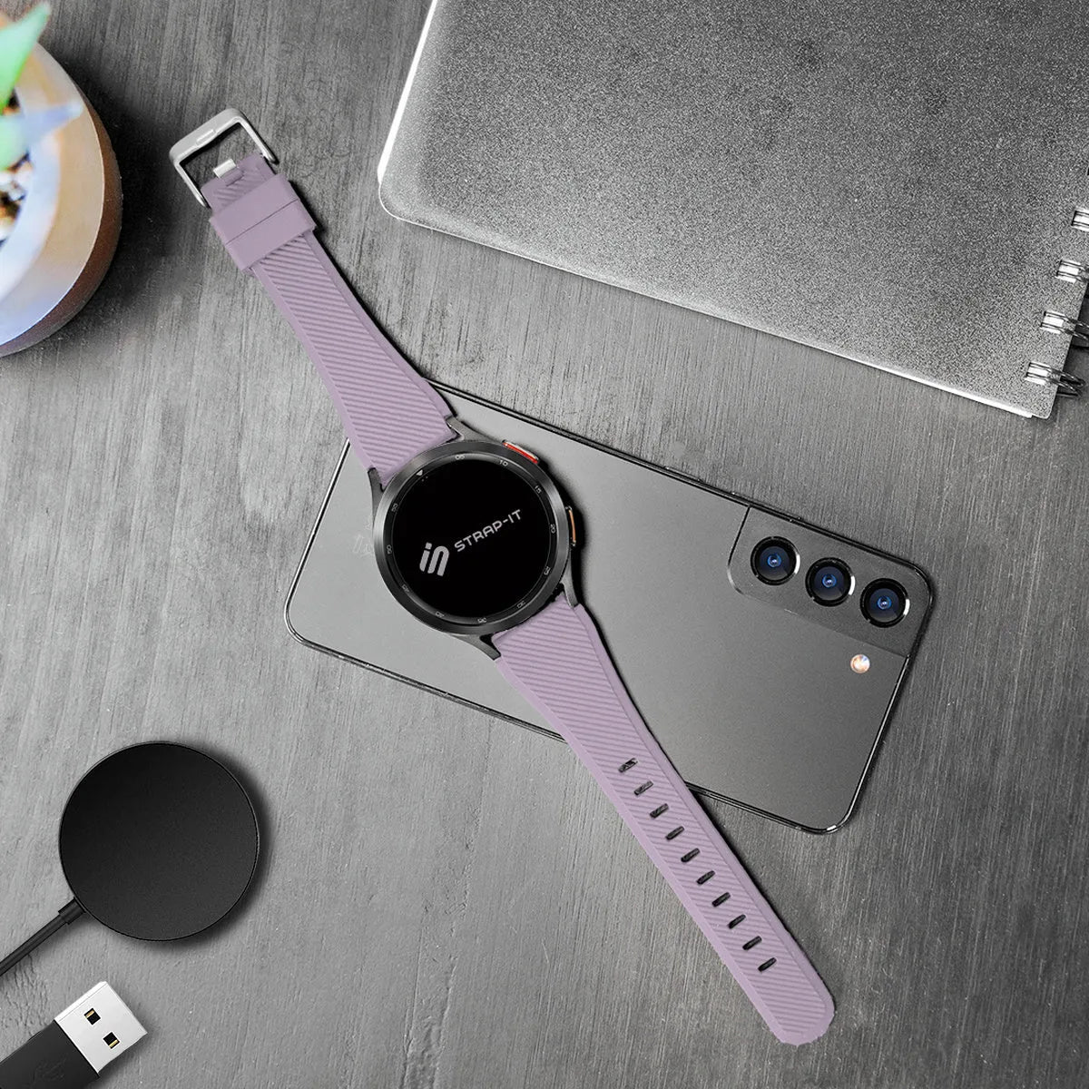Gard Pro Ultra 3 Twill Silicone Strap (Lilac)