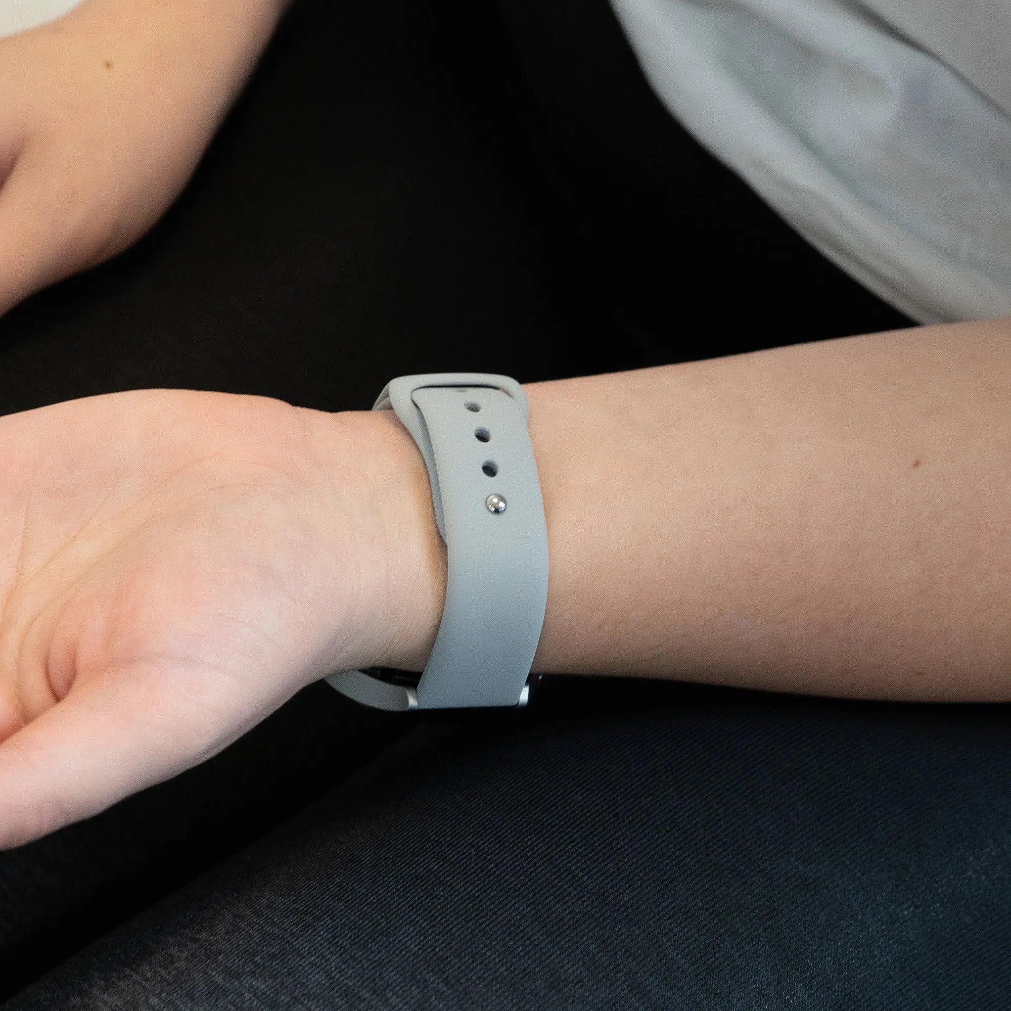 Bandz Actyve Smartwatch 20mm Sport Strap 'Deluxe' (Grey)
