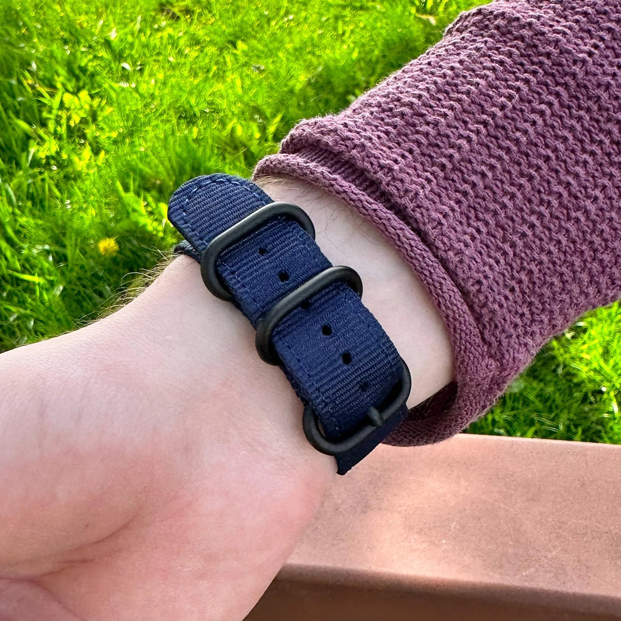 Amazfit Bip 3 (Pro) Nylon Buckle Strap (Blue)