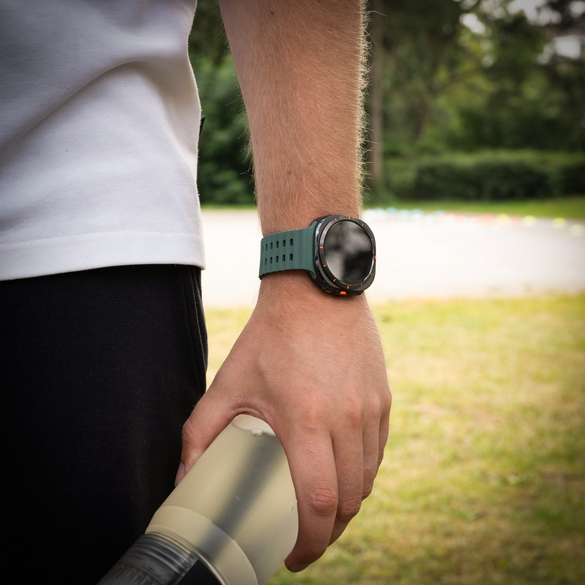 Samsung Galaxy Watch Ultra 2 Ocean Strap (Dark Green)