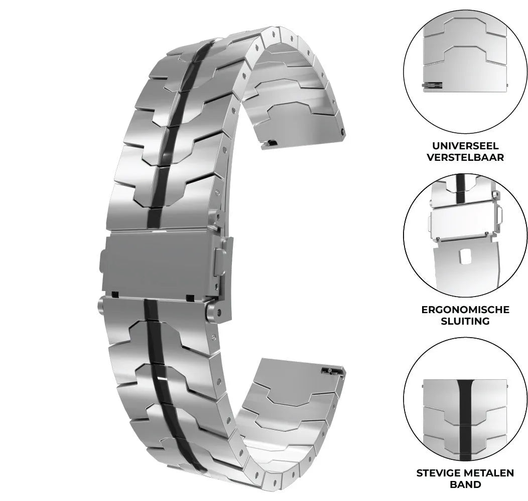 android-galaxy-5-universal-steel-iron-band-silver