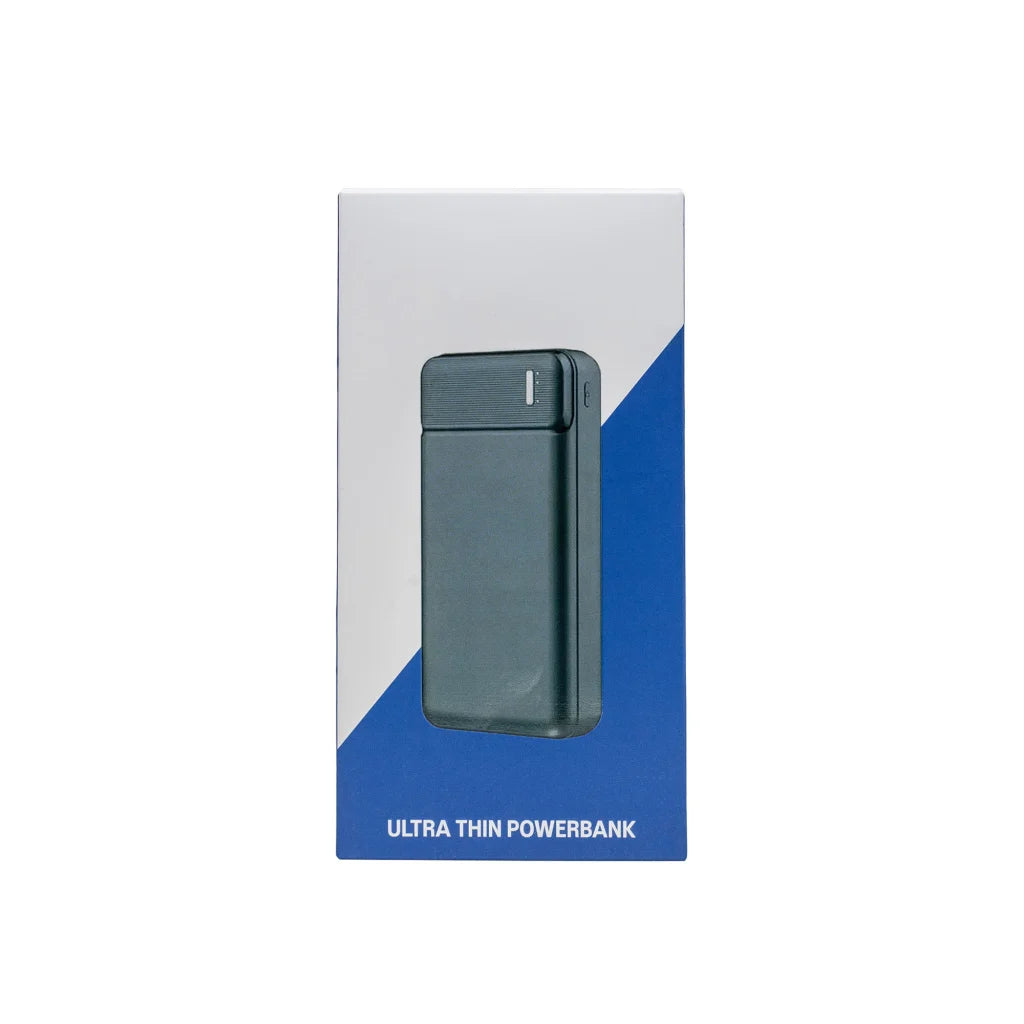 Ultrathin 10,000 mAh powerbank (black)