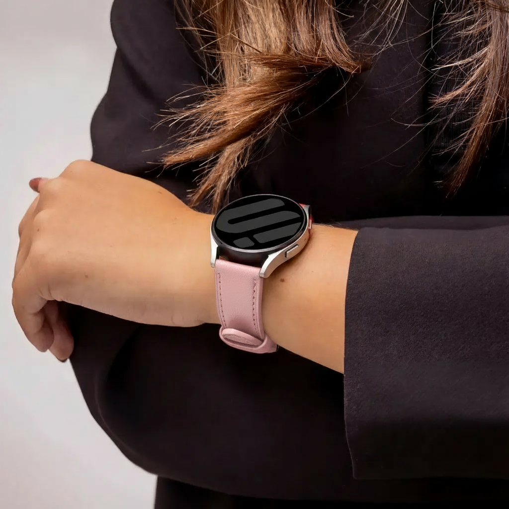 Samsung Galaxy Watch 6 - 40mm Leather Strap (Pink)