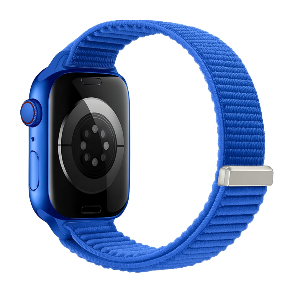 Strap-it Apple Watch Wave Nylon Strap (Royal Blue)