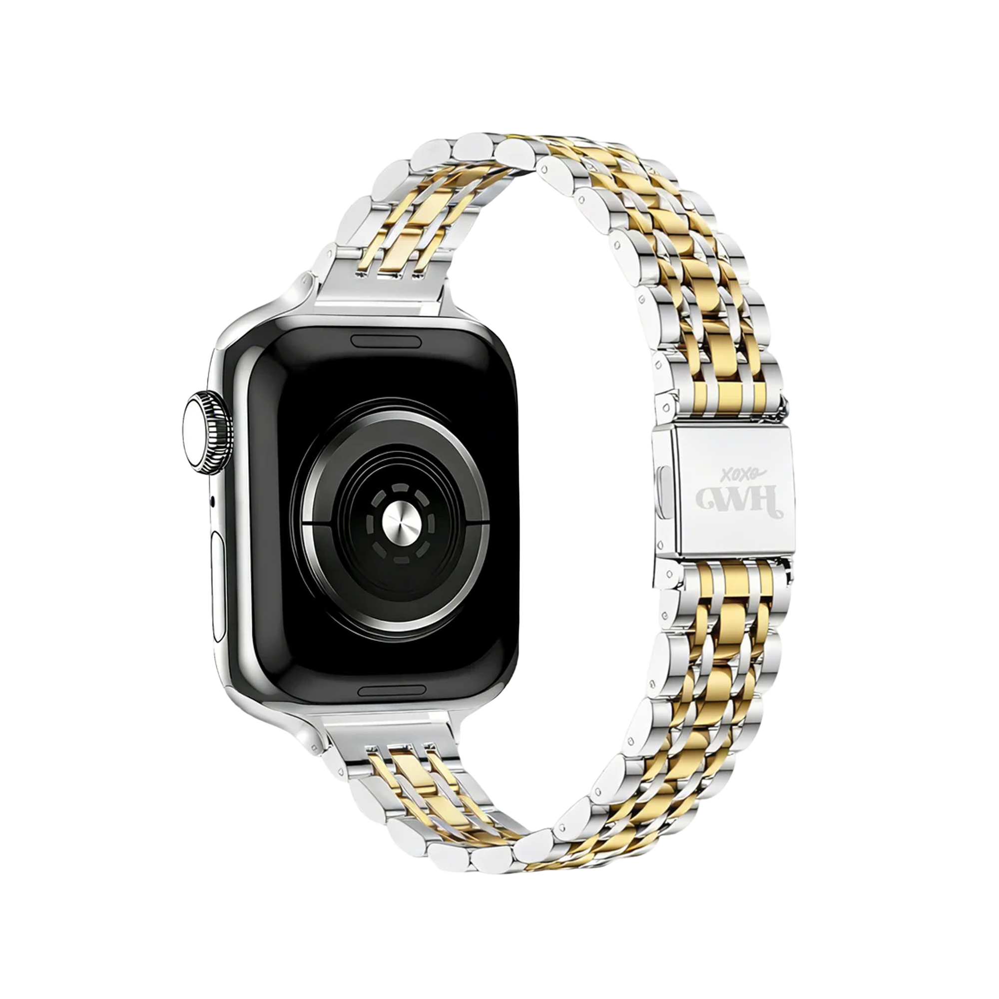 xoxo Wildhearts Apple Watch Steel Strap 'Slim' (Silver/Gold)
