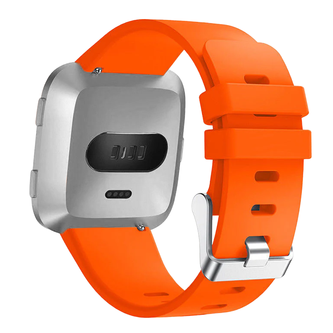 Fitbit Versa/Versa 2 Silicone Strap (Orange)