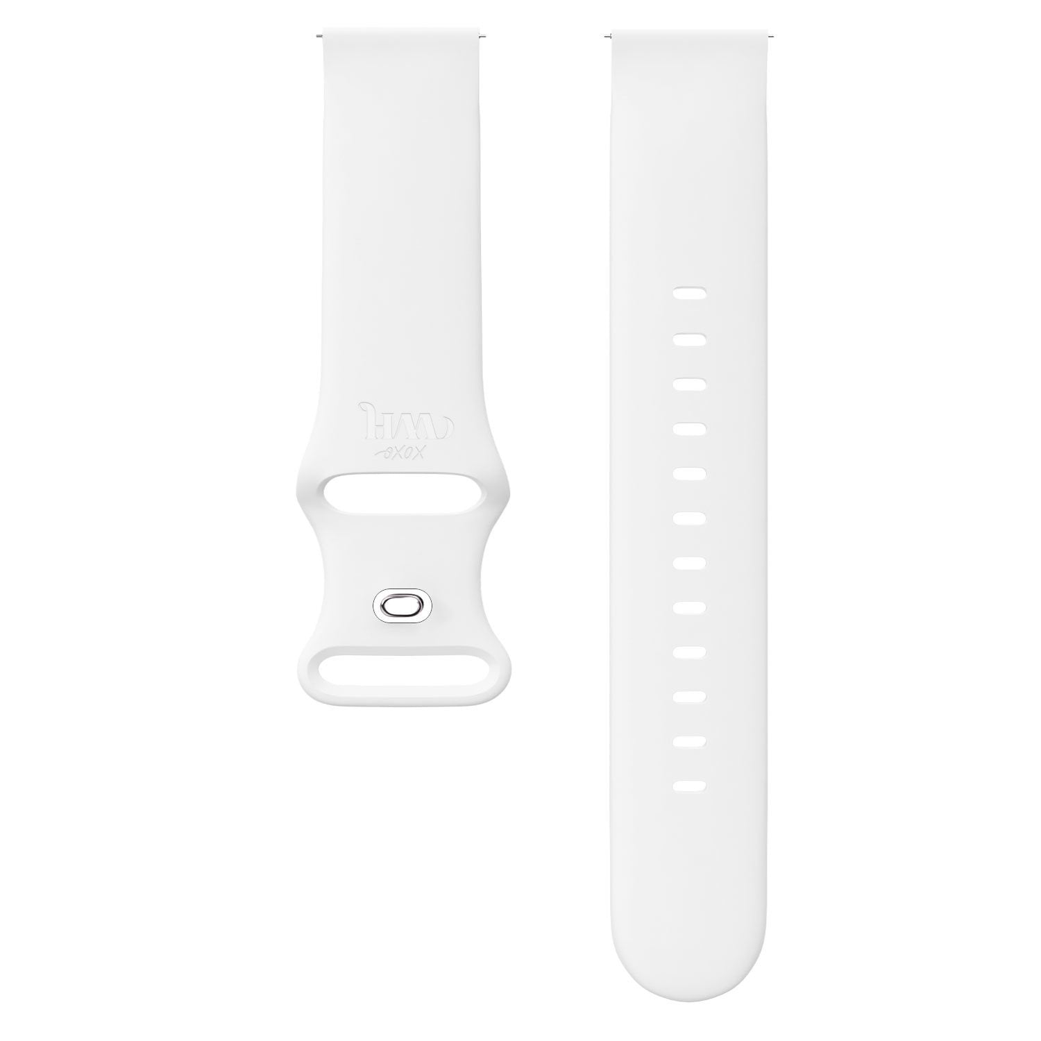 xoxo Samsung Galaxy Watch 4 Classic 42mm Silicone Strap (White)