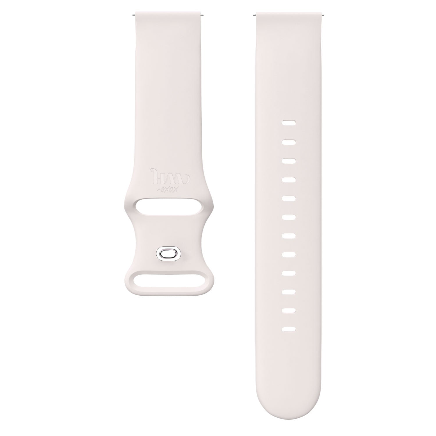 xoxo Wildhearts Fossil Gen 5e 44mm Silicone Strap (Beige)