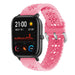 Xiaomi Amazfit GTS Silicone Strap Patterned (Bright Pink) Xiaomi Amazfit GTS Silicone Strap Patterned (Bright Pink)