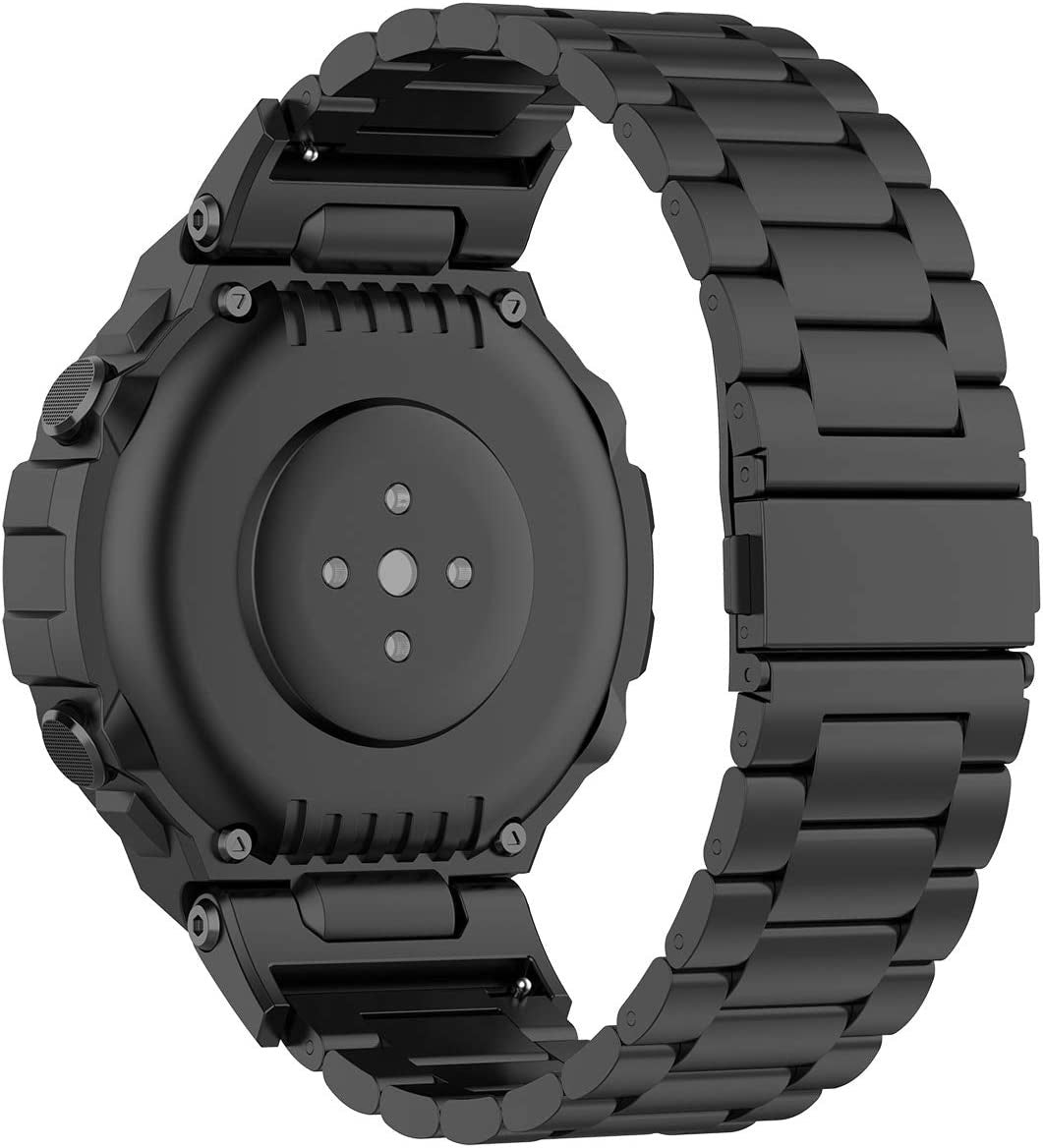 amazfit-t-rex-stalen-band-zwart-1