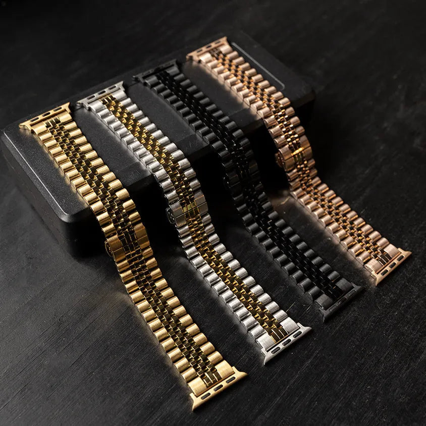 Apple Watch Steel Strap Jubilee (Rose Gold)