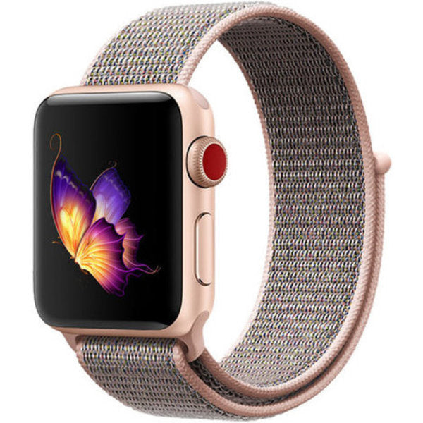 Apple Watch Nylon Strap Soft Pink