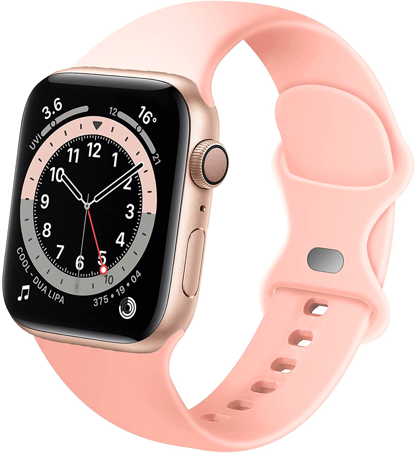 Apple Watch Silicone Strap Classic Light Pink