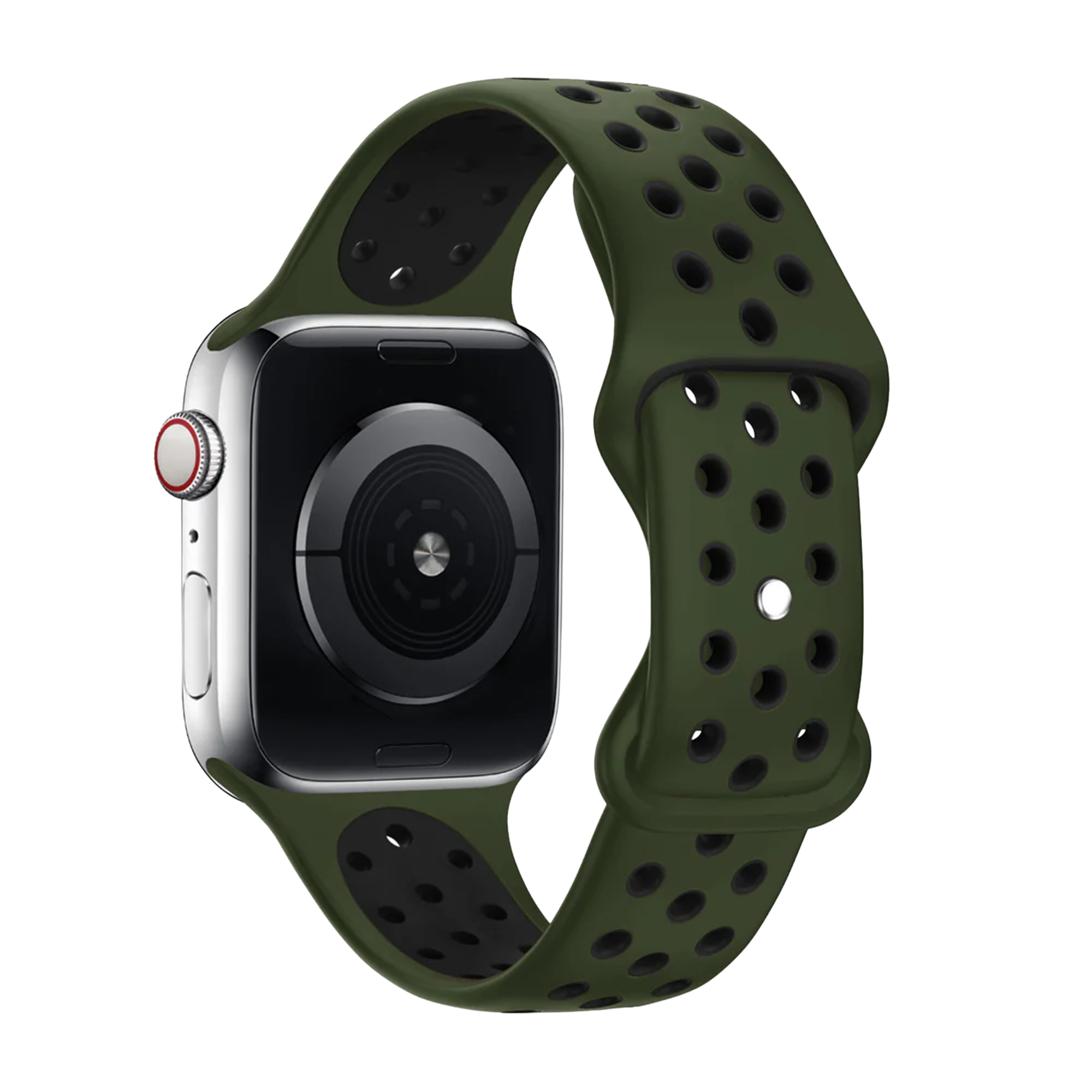 Apple Watch Sport Strap Classic (Olive/Black)