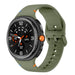 Samsung Galaxy Watch 8 - 40mm Silicone Strap (Army Green) Samsung Galaxy Watch 8 - 40mm Silicone Strap (Army Green)