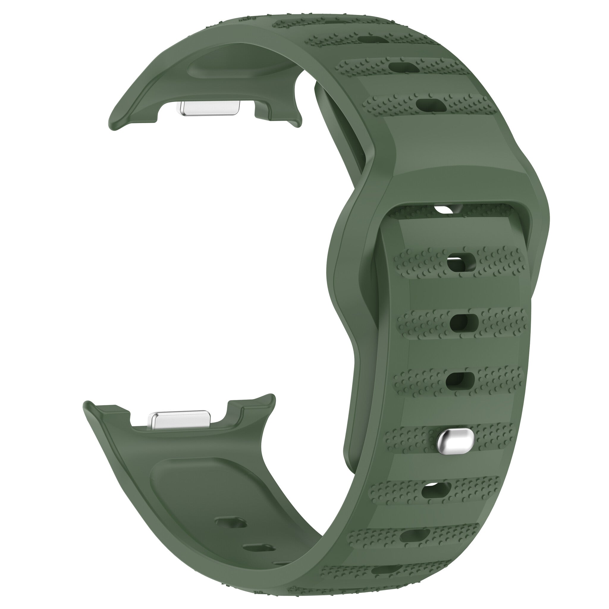 Samsung Galaxy Watch 8 Classic Outdoor Silicone Strap (Army Green)