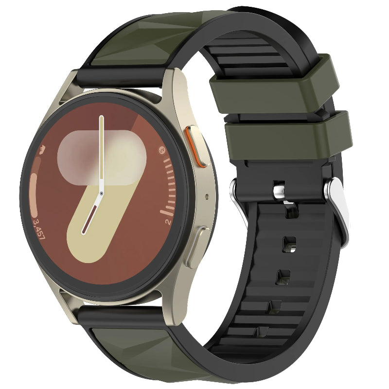 universal 20mm diamond sport band armygreen