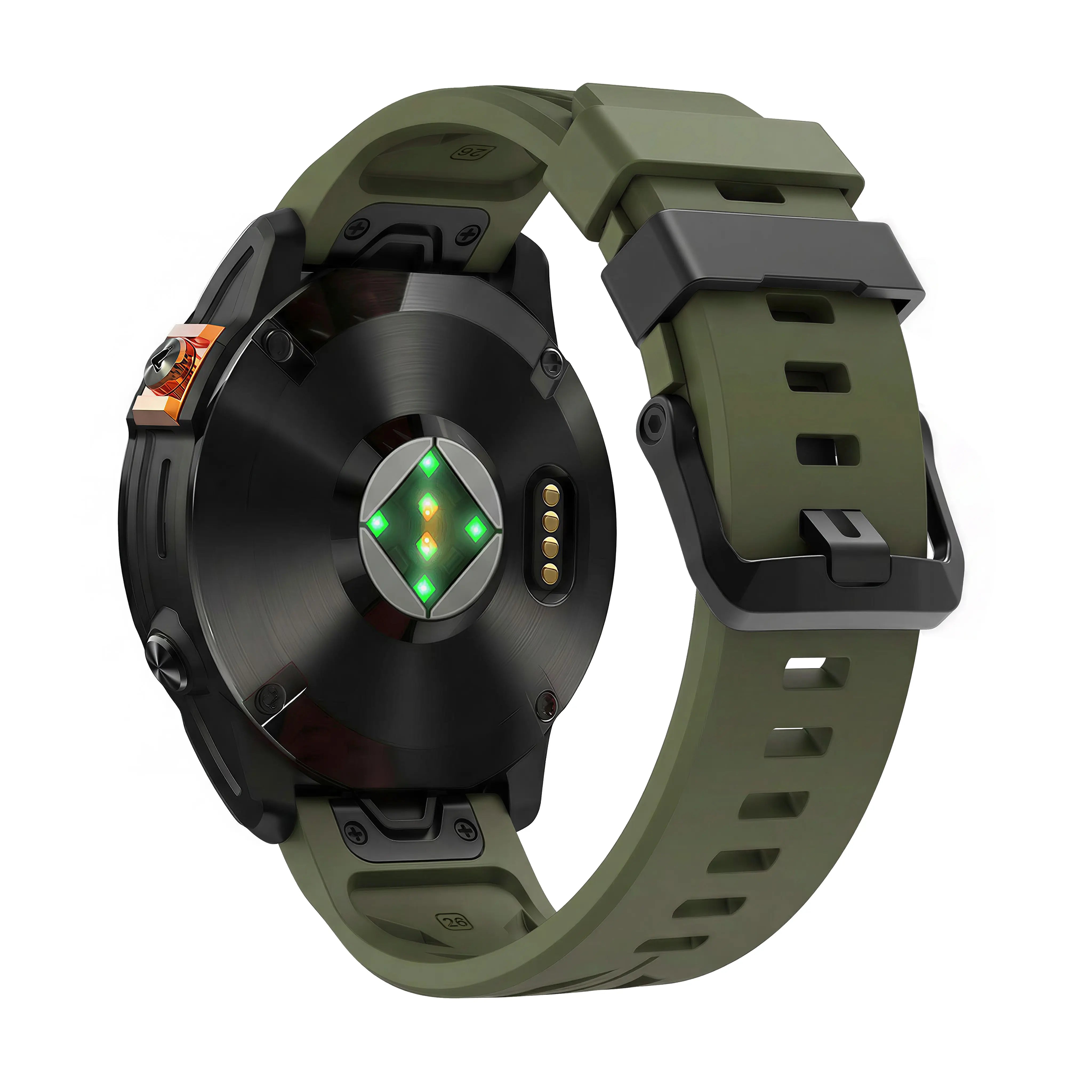 Garmin Instinct Race Silicone Strap (Army Green)