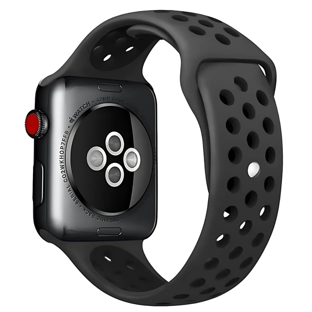 Apple Watch Sport Strap (Dark Grey/Black)