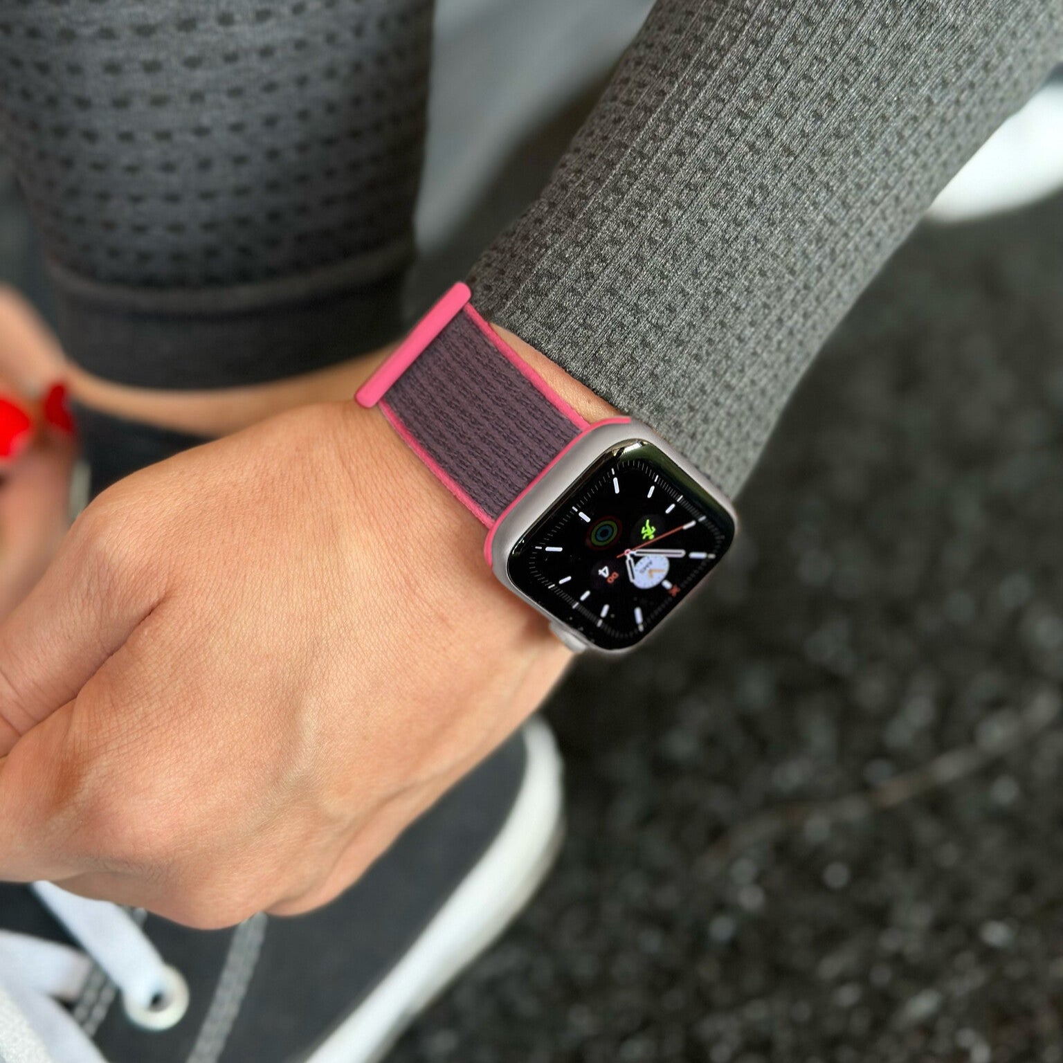 AW Nylon loop band ‘bright powder’