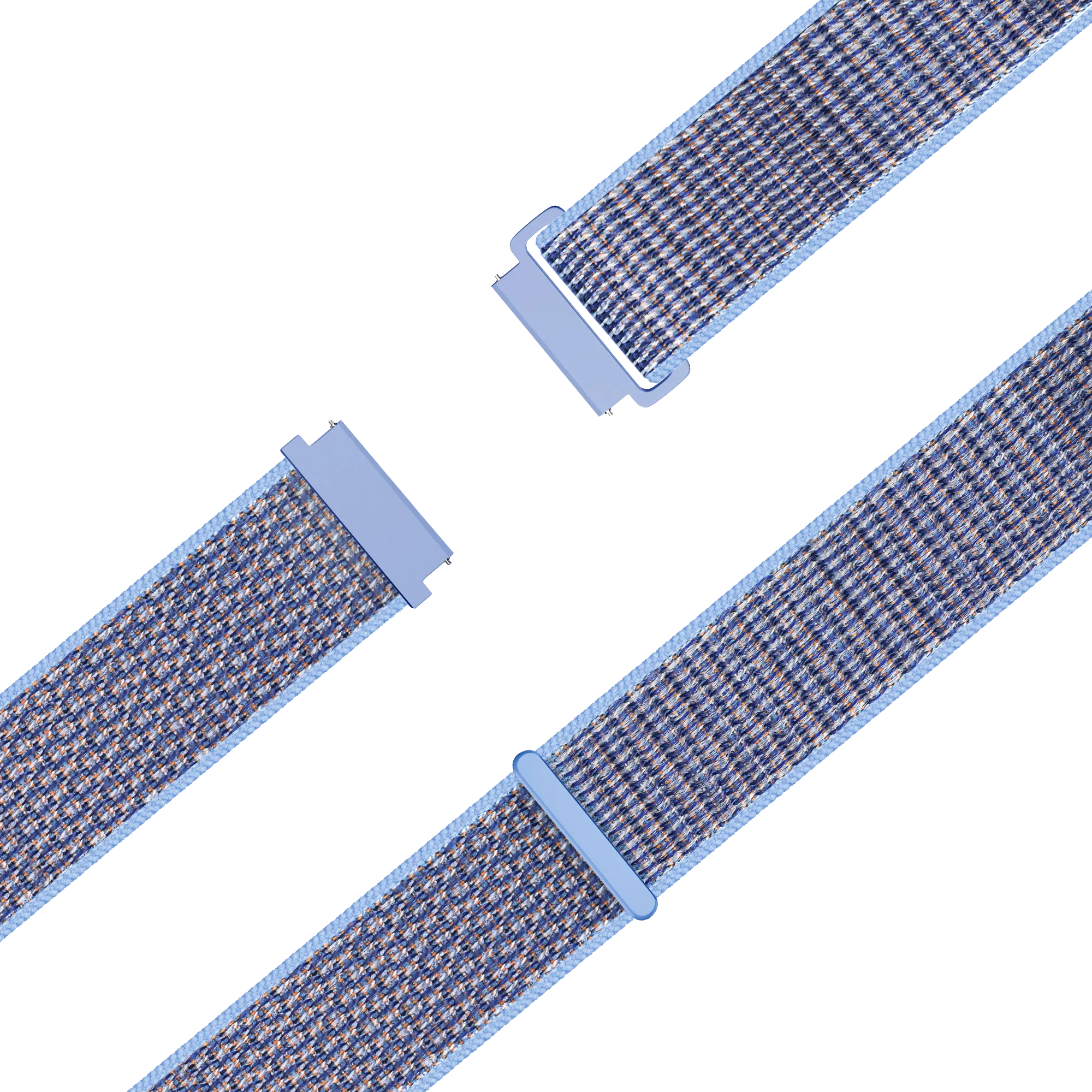 Bandz Garmin Forerunner 170 Nylon Loop Strap (Azure Blue)