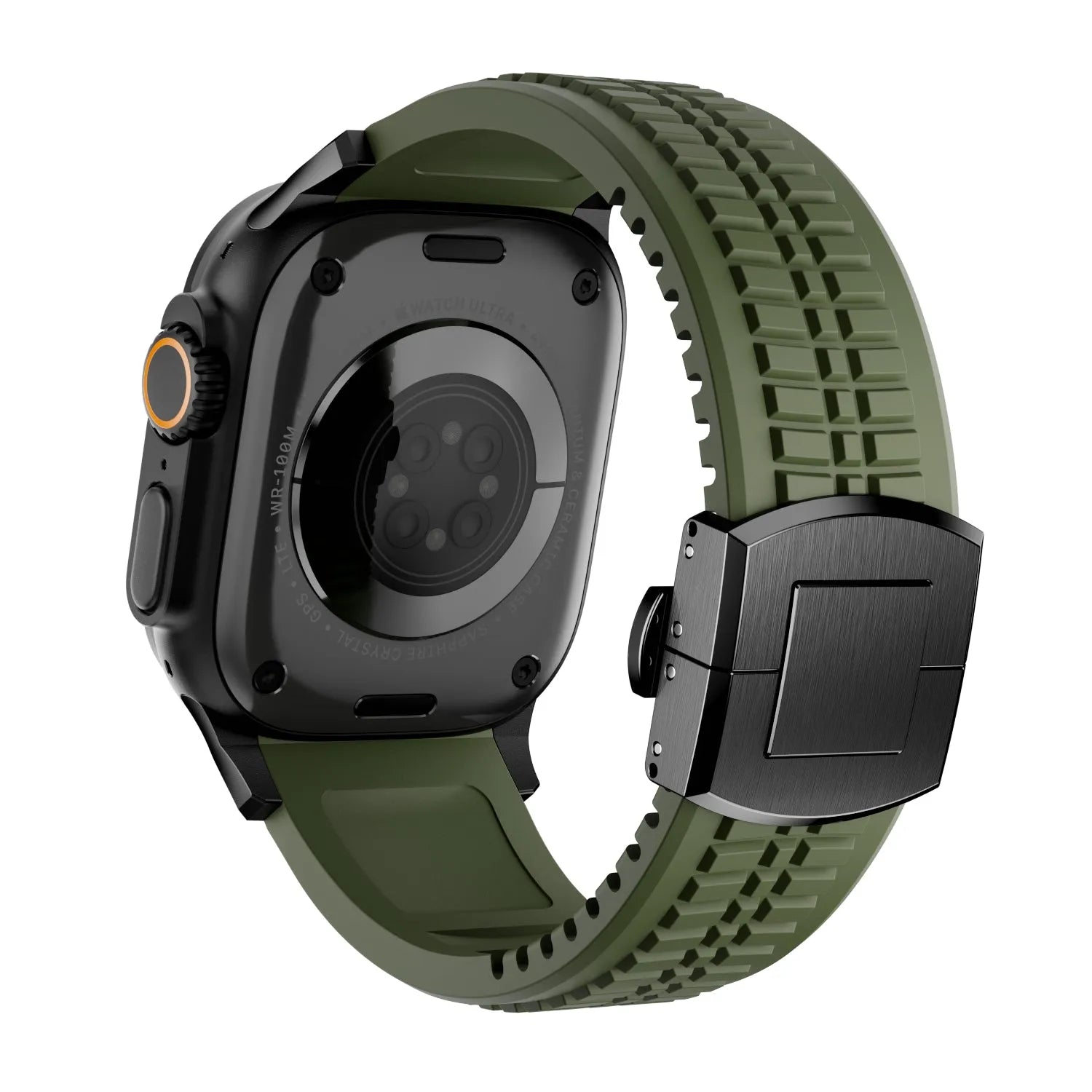 Apple Watch Premium Silicone Strap (Green)
