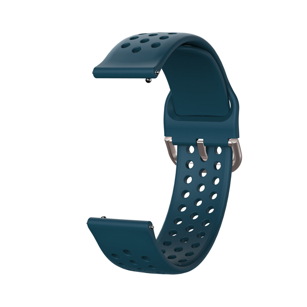 Withings ScanWatch 2 - 42mm Silicone Air Strap (Rock Green)