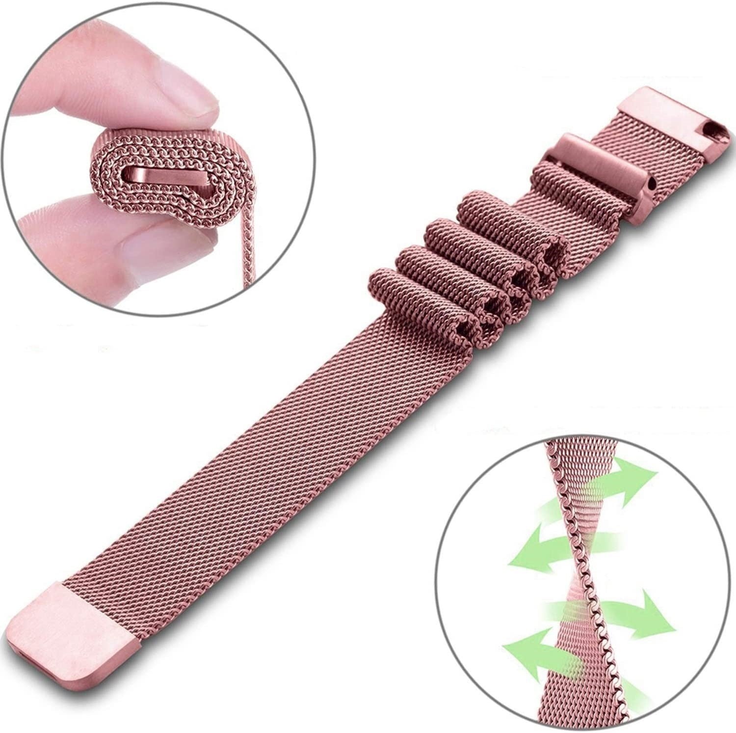 Huawei Watch 5 - 42mm Milanese Strap (Pink)