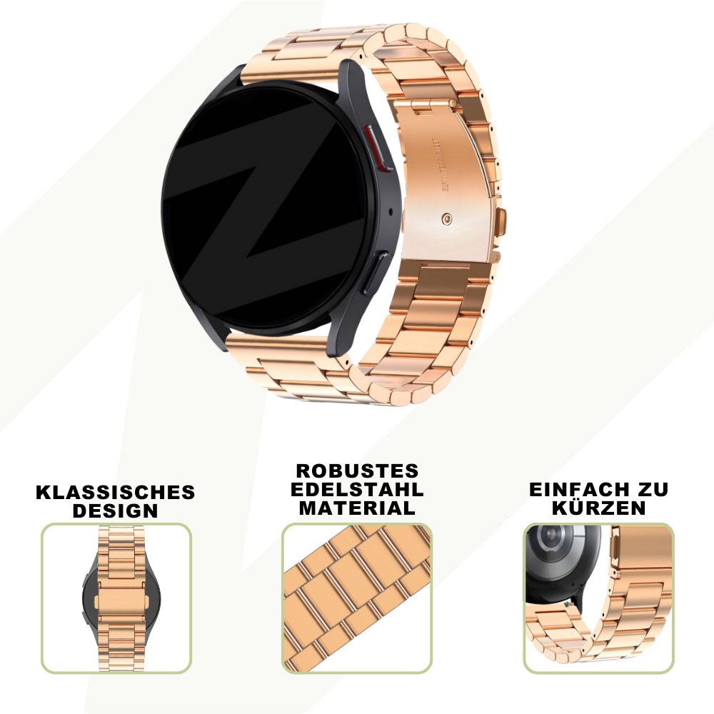 Bandz Coros Apex 2 Steel Strap 'Classic' (Rose Gold)