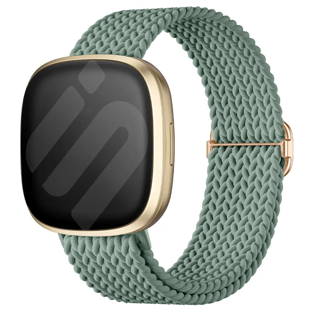 Fitbit Sense 2 Adjustable Woven Strap (Green)