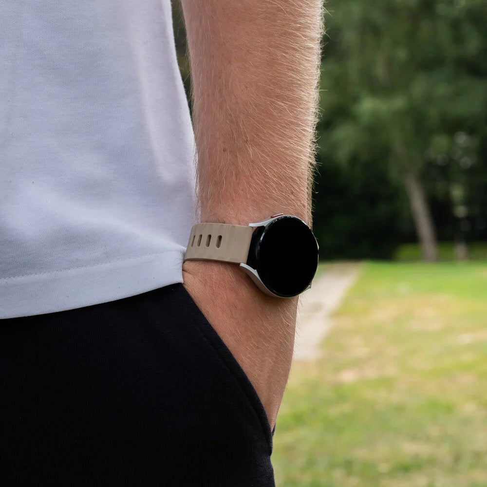 Samsung Galaxy Watch 6 - 44mm Outdoor Silicone Strap (Beige)