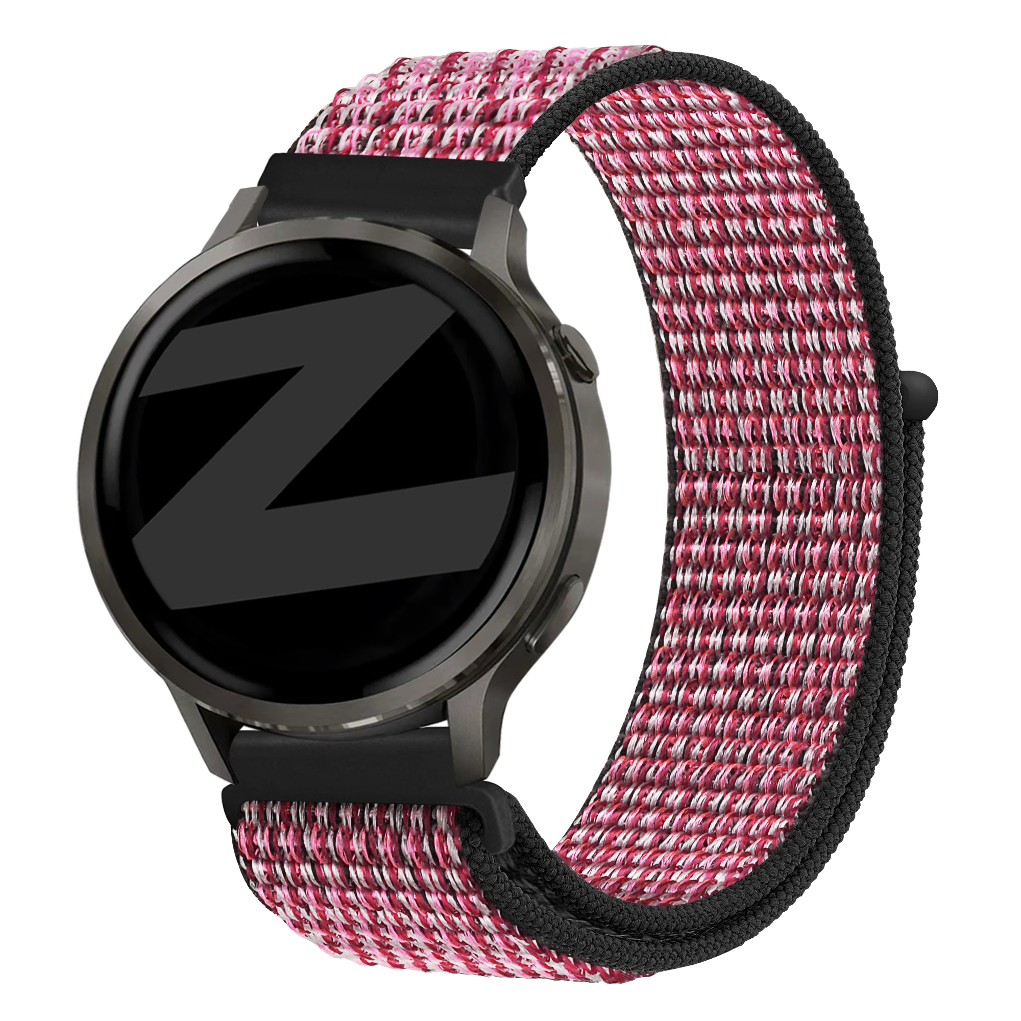 Bandz Garmin D2 Air X10 Nylon Loop Strap (Crimson Berry)