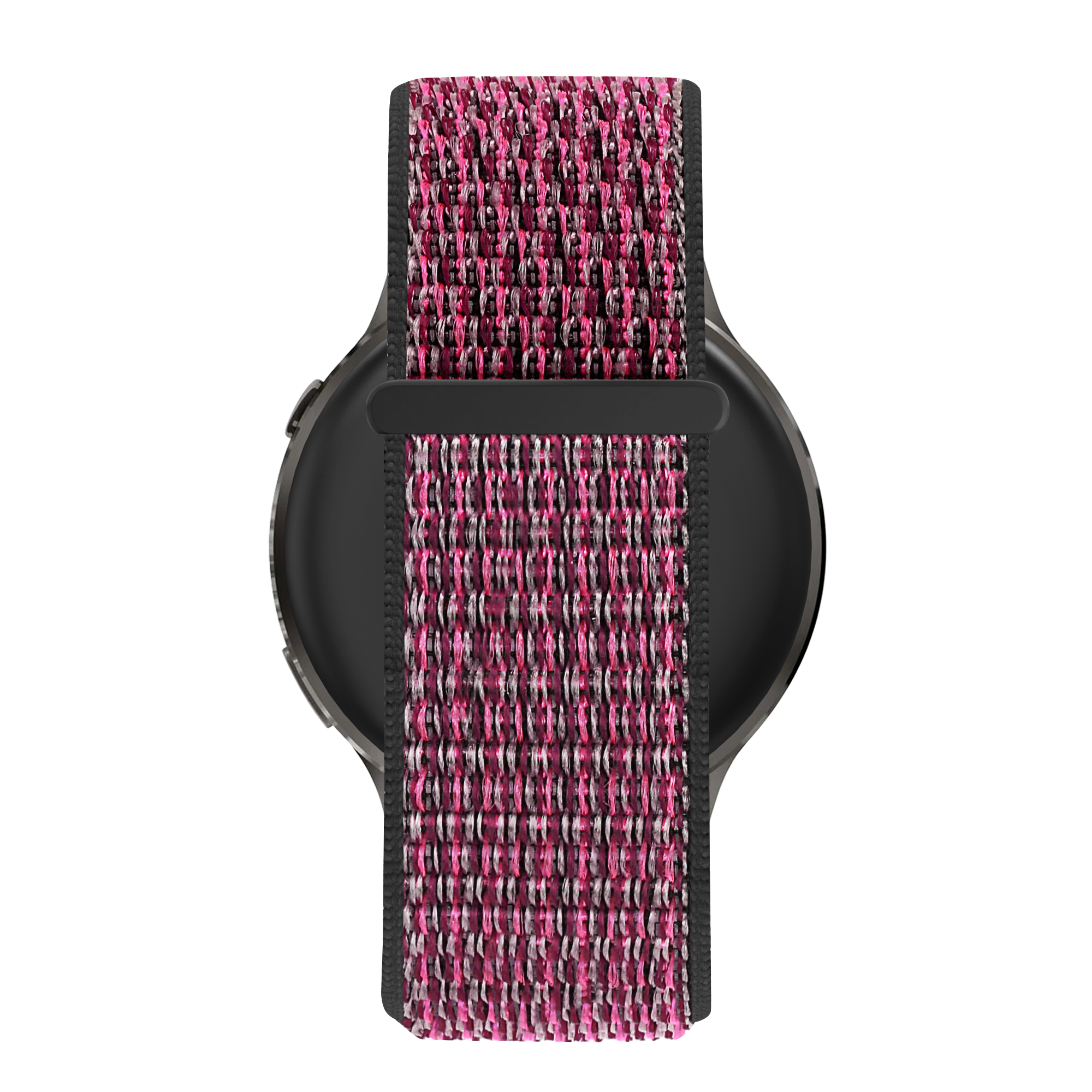 Bandz Garmin Vivoactive 4s Nylon Loop Strap (Crimson Berry)