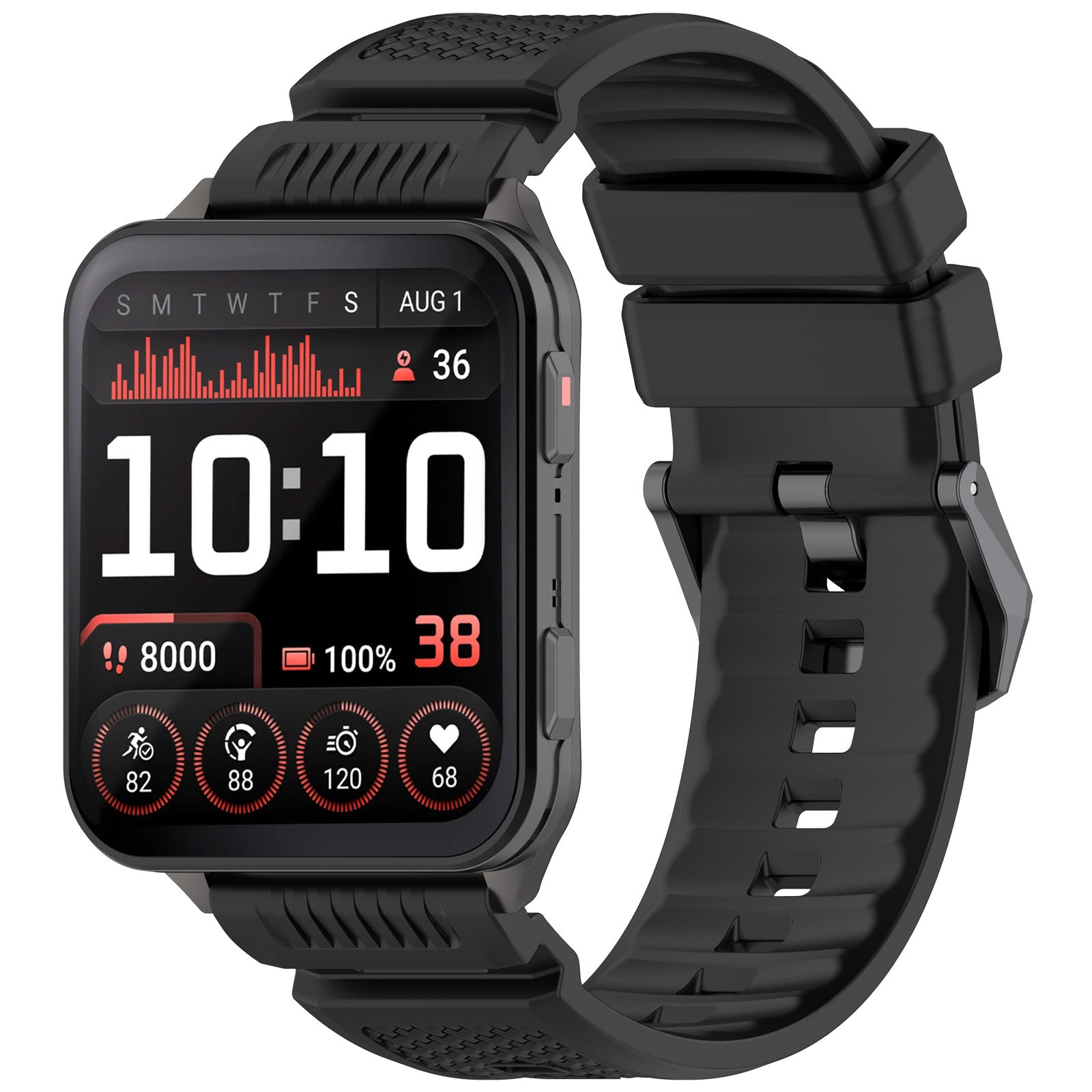 Garmin Venu X1 Silicone Strap (Black)