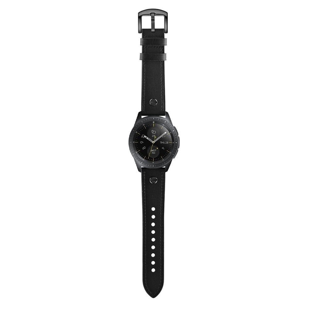 Huawei Watch GT 6 - 46mm Leather Strap with Screw (Black)
