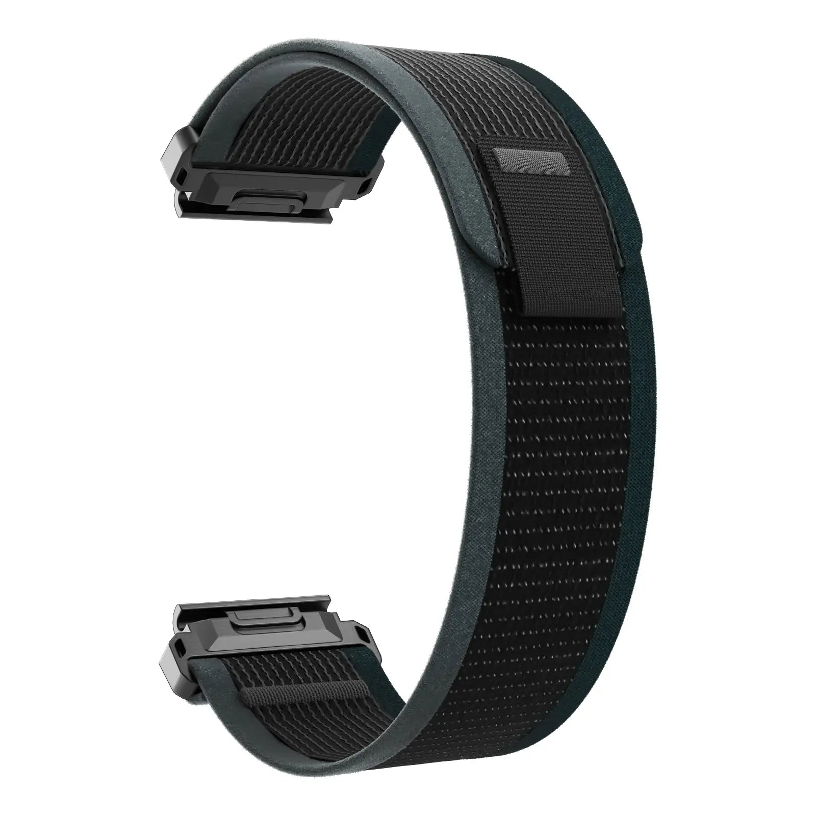 Garmin Quatix 8 Pro - 47mm Premium Trail Loop Strap (Black/Green)