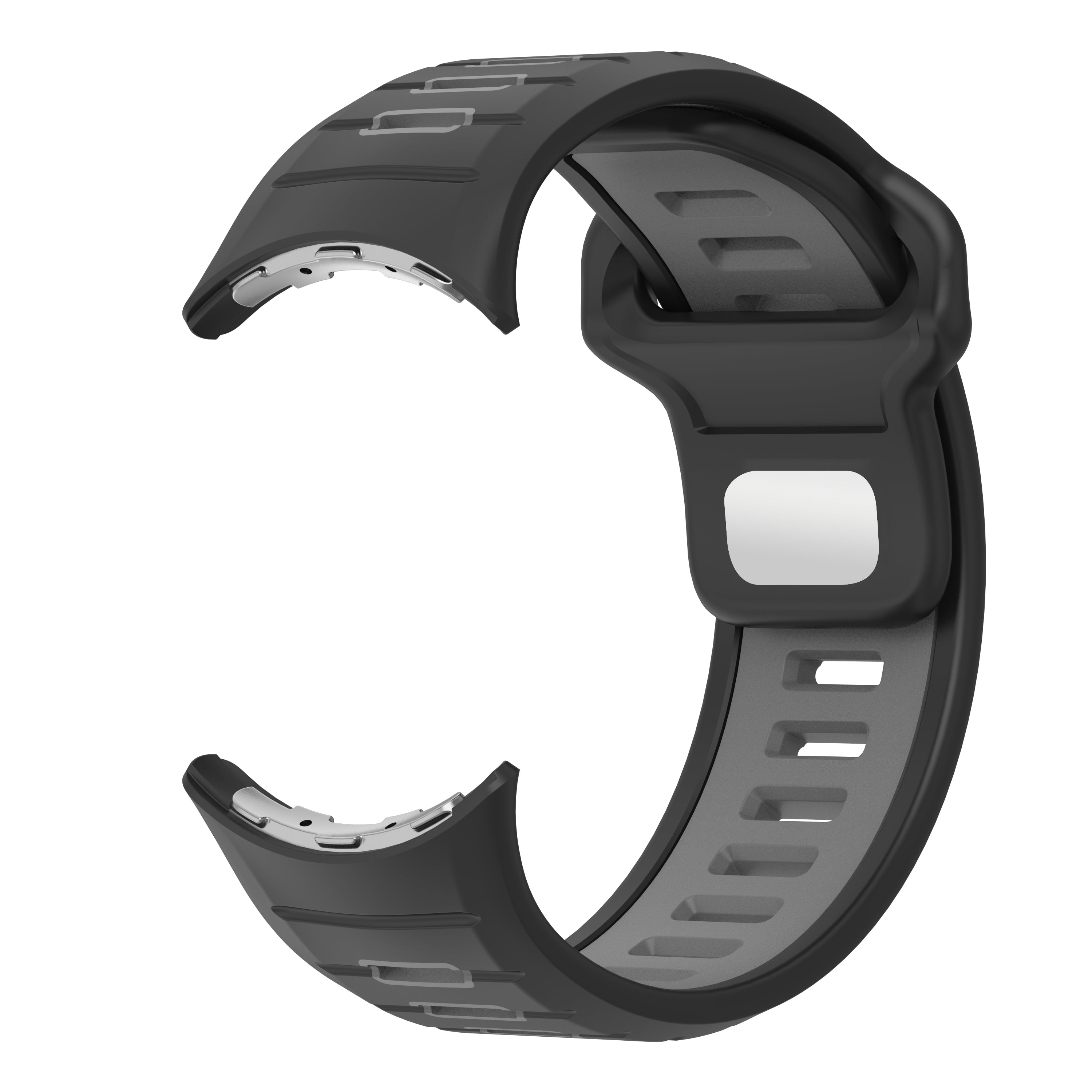 Google Pixel Watch 4 - 45mm Sport Duo Strap (Black/Grey)