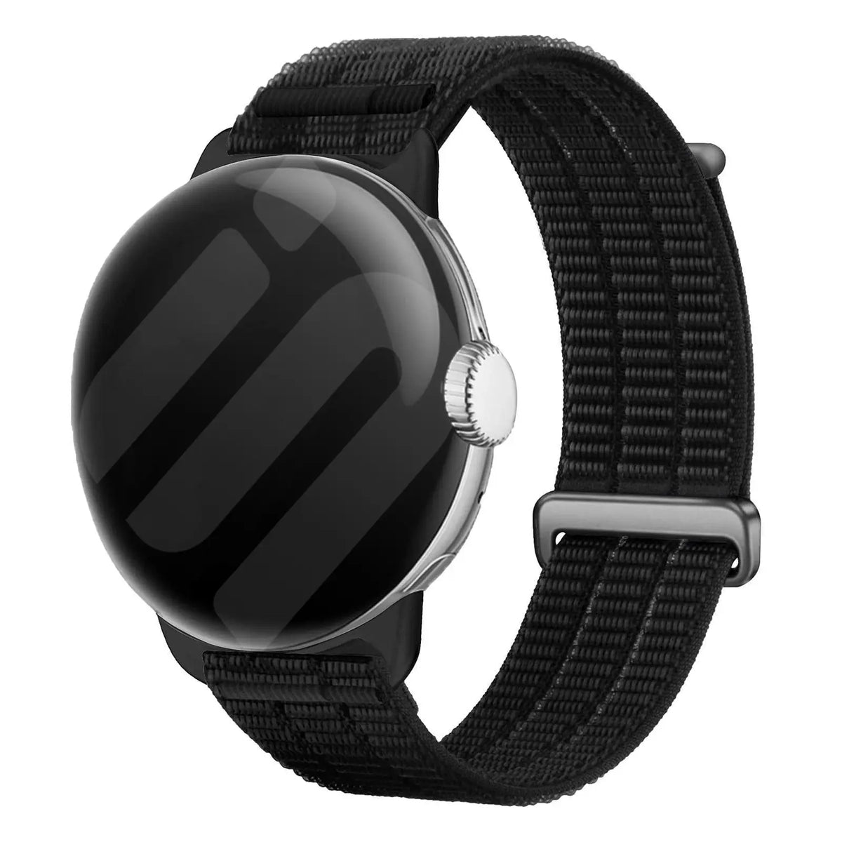 Google Pixel Watch 3 - 45mm Nylon Air Strap (Black)