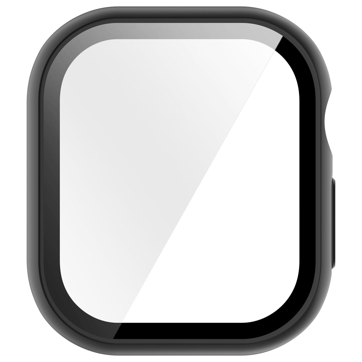Apple Watch 12 - 42mm PC Case with Glass (Black)