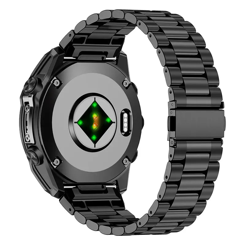 Garmin Fenix E Premium Steel Strap (Black)